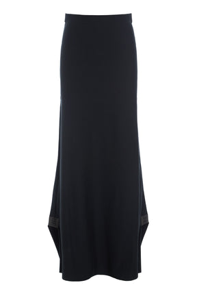 Henriette Steffensen SKIRT LONG 73012, Black