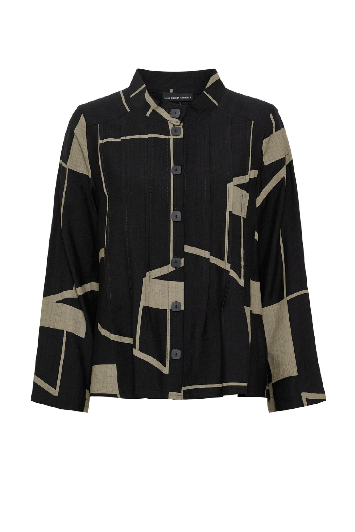 Trine Kryger Simonsen SHIRT SONA (752035), black/golden khaki