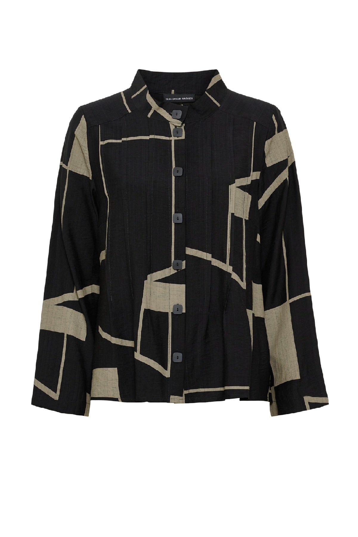 Trine Kryger Simonsen SHIRT SONA (752035), black/golden khaki