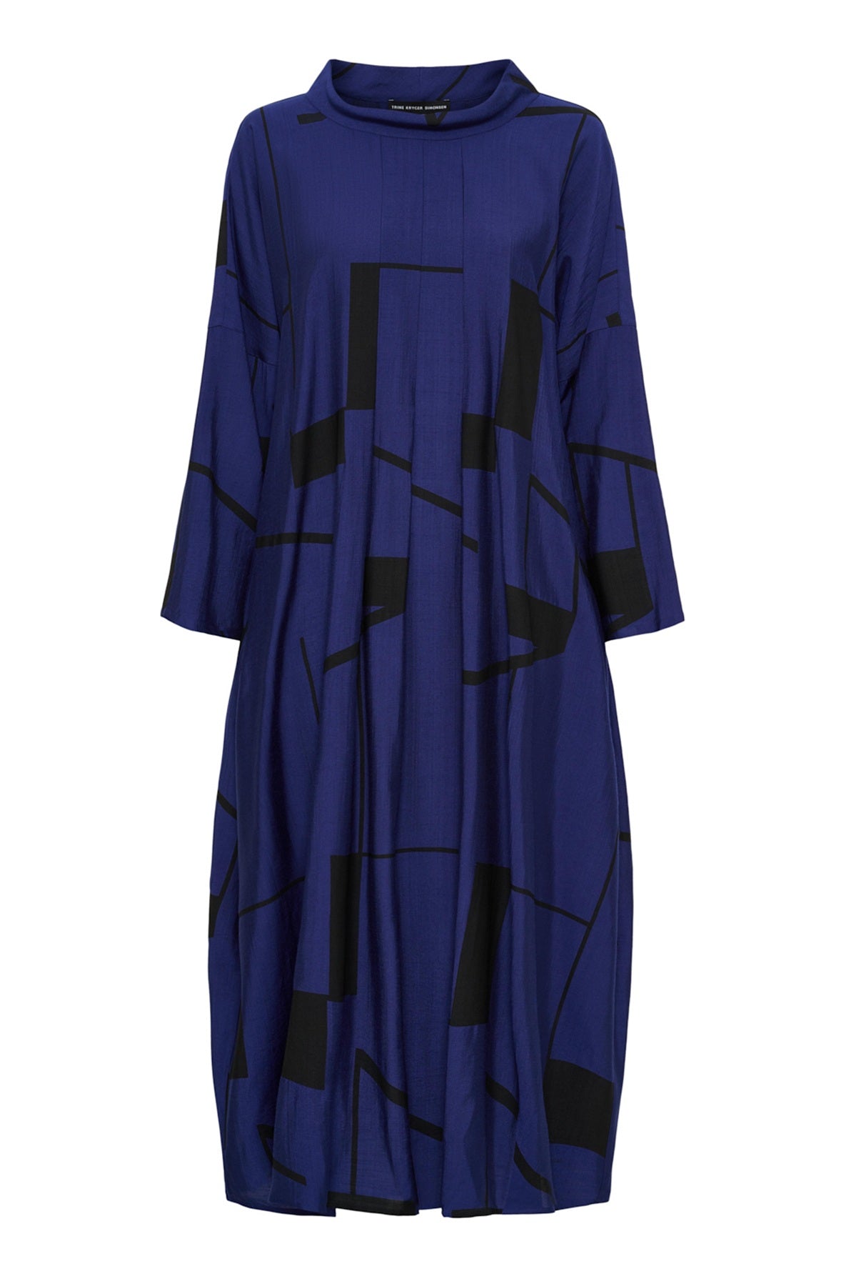 Trine Kryger Simonsen DRESS SONA (752072), blue/black