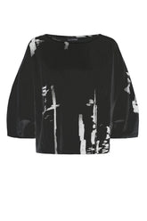 Trine Kryger Simonsen ZOLA BLOUSE (802535), black/light grey