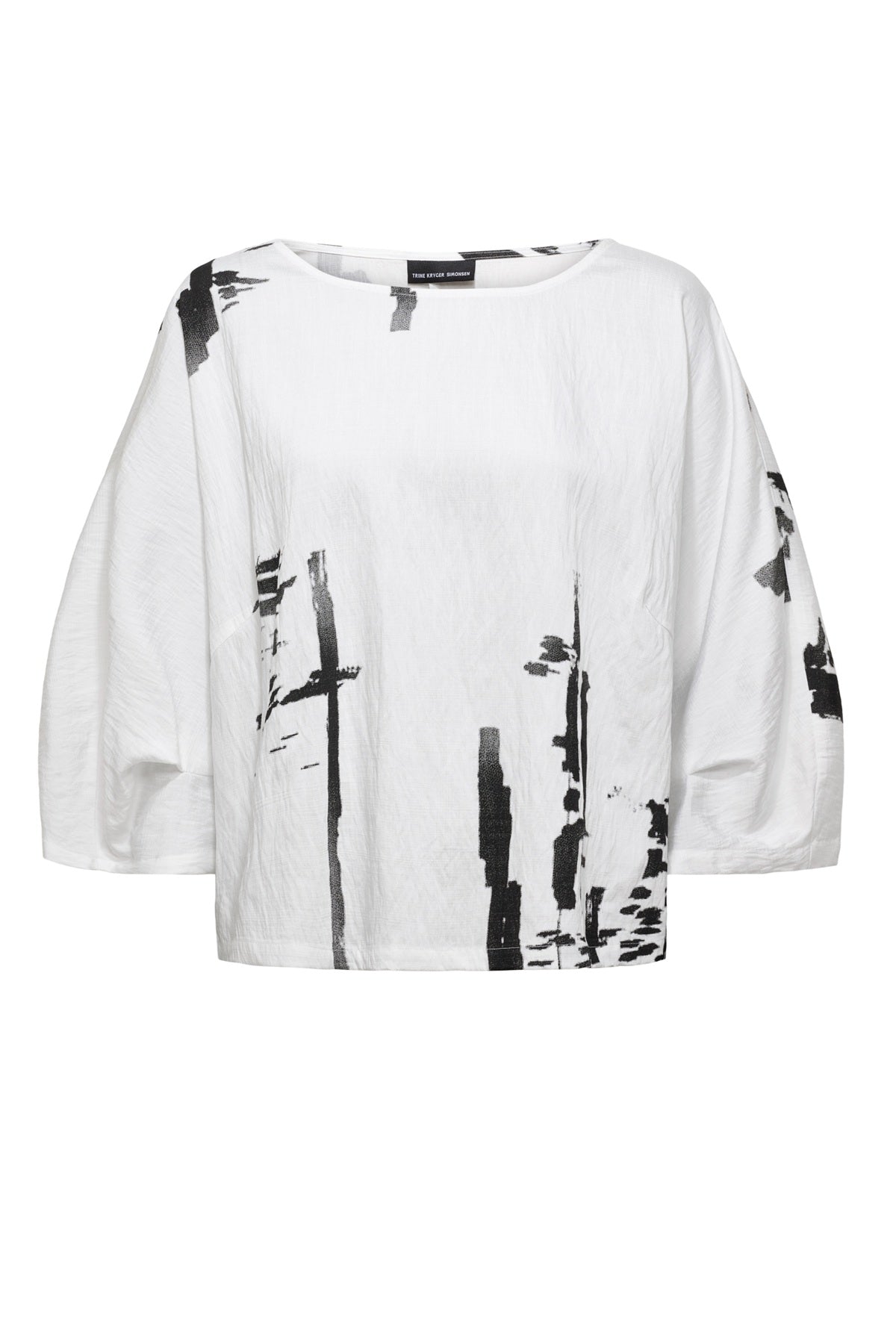 Trine Kryger Simonsen ZOLA BLOUSE (802535), white/black