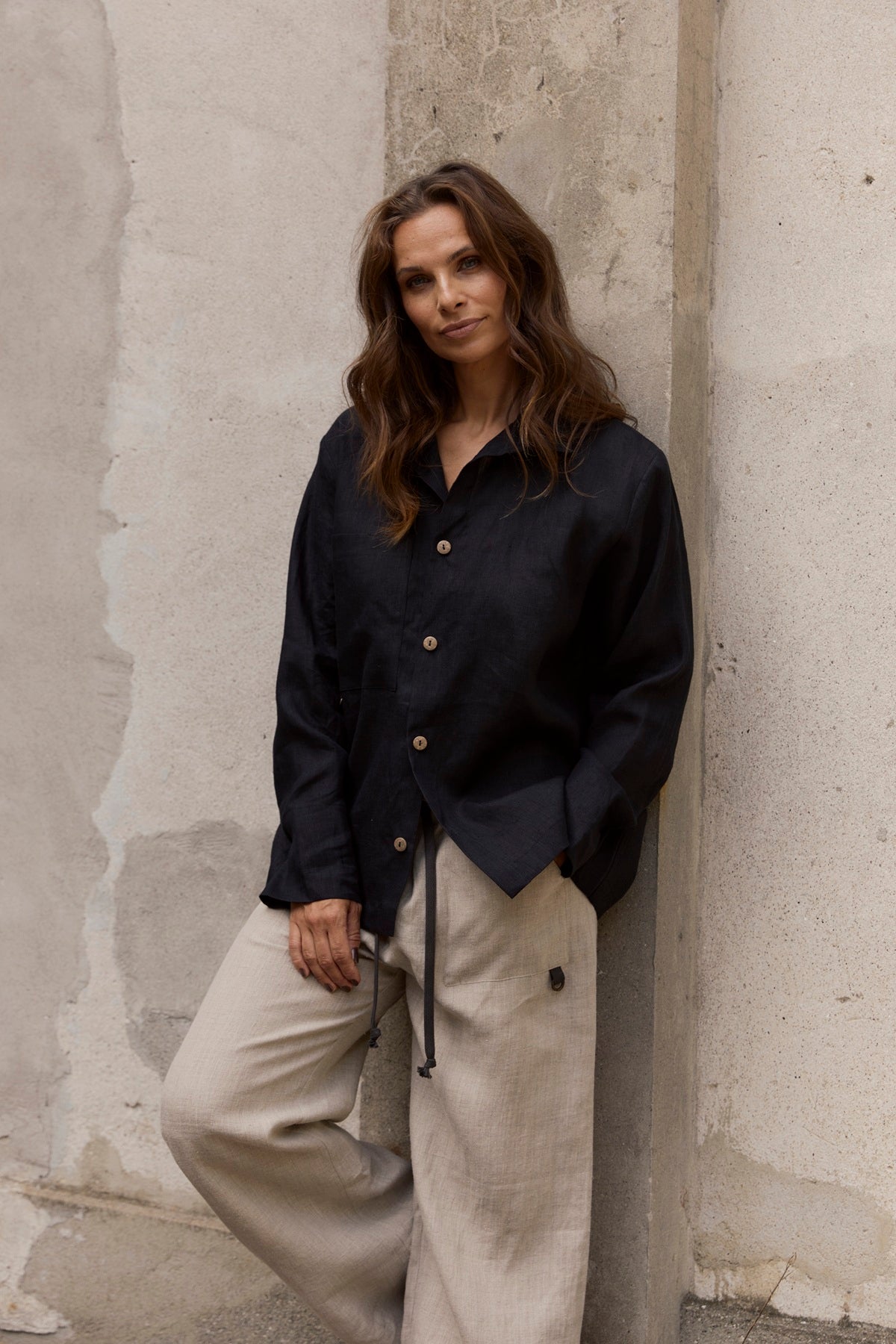 Henriette Steffensen  SHIRT 81000, BLACK