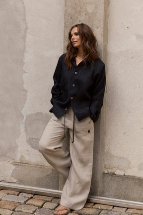 Henriette Steffensen  SHIRT 81000, BLACK