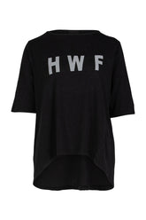 NÜ Denmark Vaanya Oaklee Tee oversize, Black