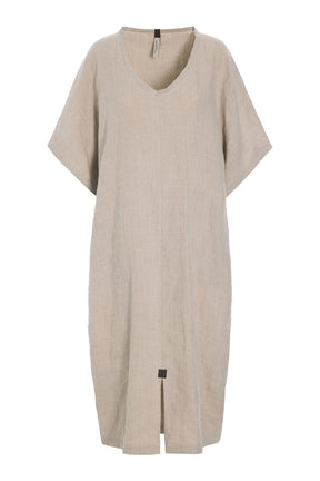 Henriette Steffensen 83001 LONG DRESS, NATURE