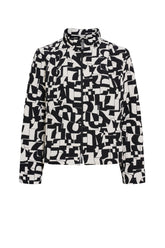 Trine Kryger Simonsen JACKET TIARA (850080) black/white