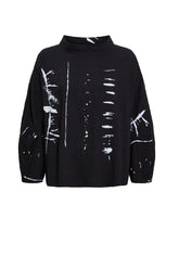Trine Kryger Simonsen BLOUSE ZOLAVI (854525) black/white