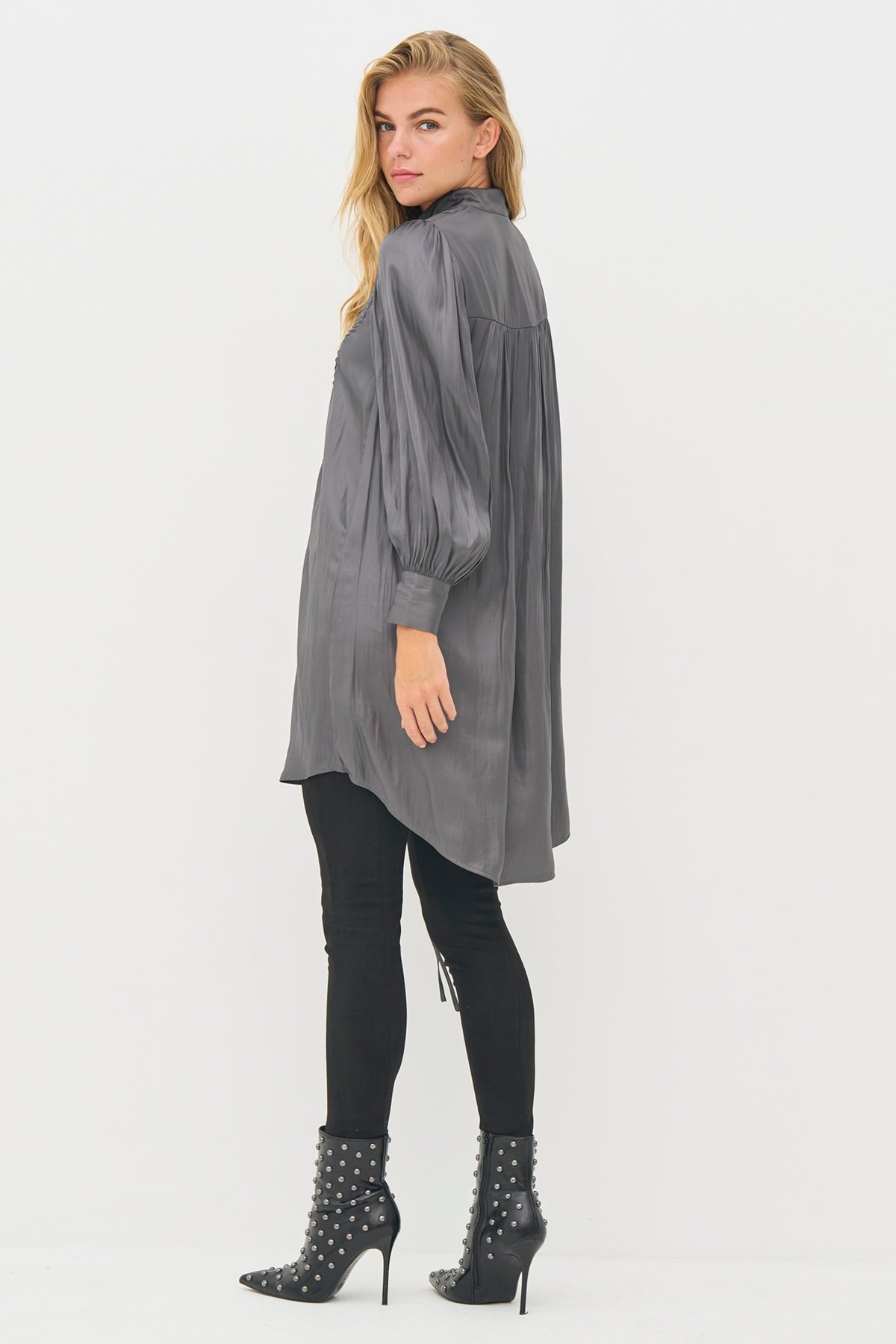NÜ Denmark Boel Tunic, iron grey
