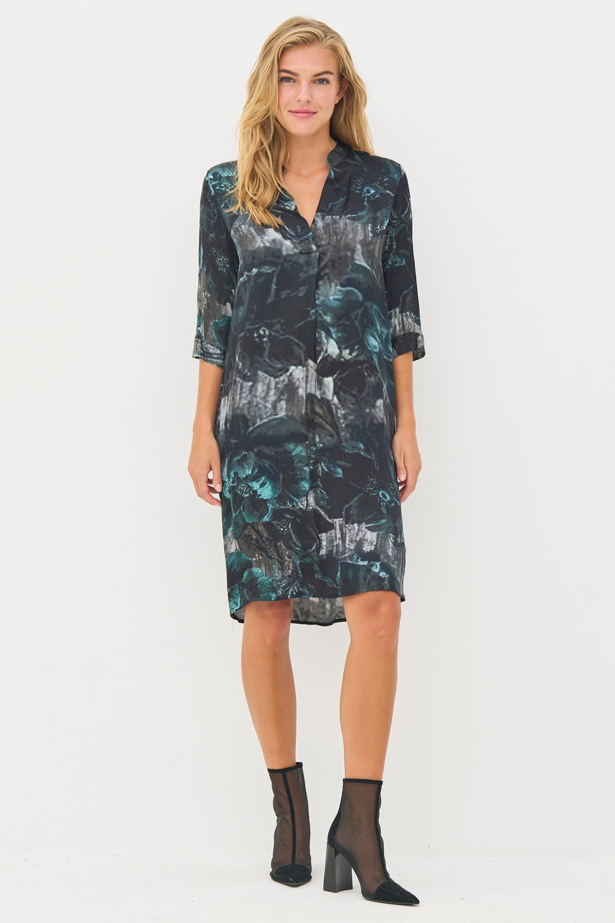 NÜ Denmark Babeth Tunic, Black mix