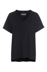 Henriette Steffensen Blouse V-neck, Black