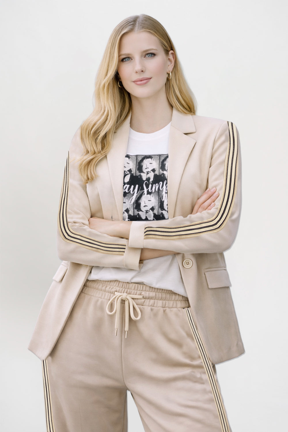 Costamani Alba Blazer, Sand