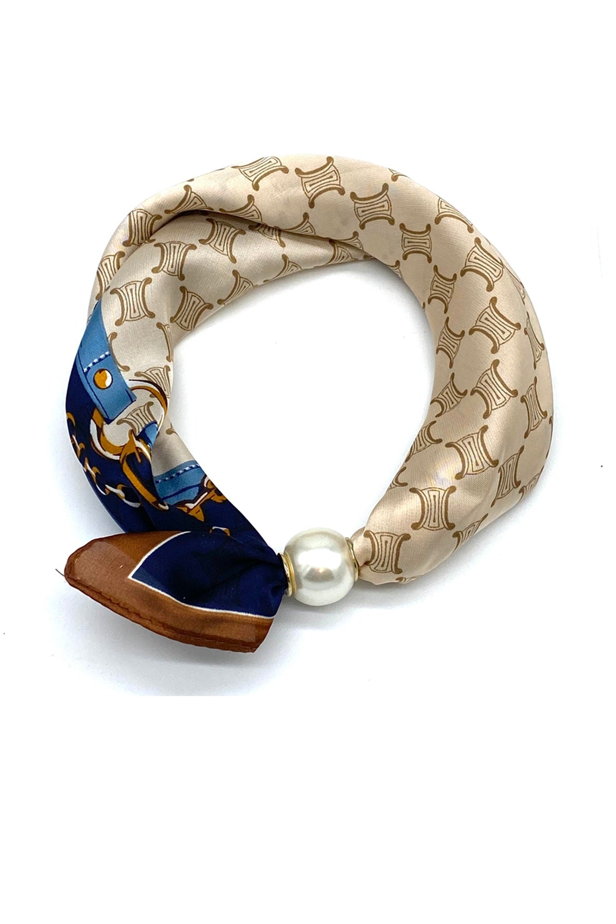Just d´lux Magnet scarf B28-0160, Blue
