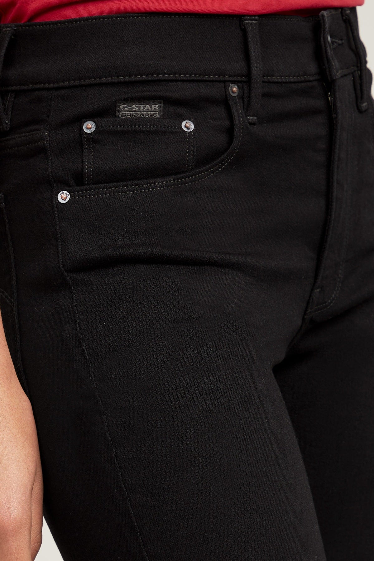 G-Star 3301 Skinny jeans, pitch black
