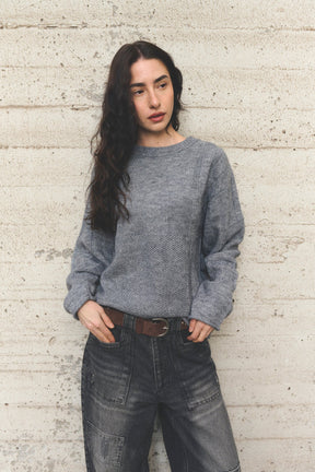 Humble by Sofie MILESHBS PULLOVER, Dark grey melange