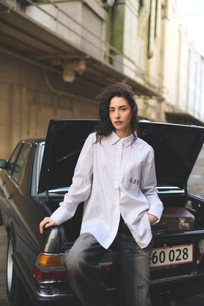 Humble by Sofie MADITAHBS SHIRT, White combi