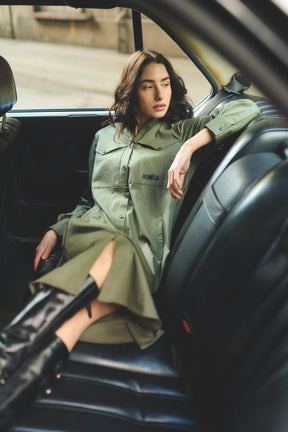 Humble by Sofie MERCI HBS DRESS, forrest combi