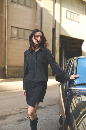 Humble by Sofie MYAHBS SHIRT, Black combi