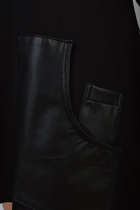 My Soul Cartoon bluse  0153, Plain Black