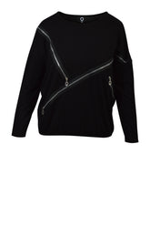 My Soul  Lady bluse 0162, Plain Black