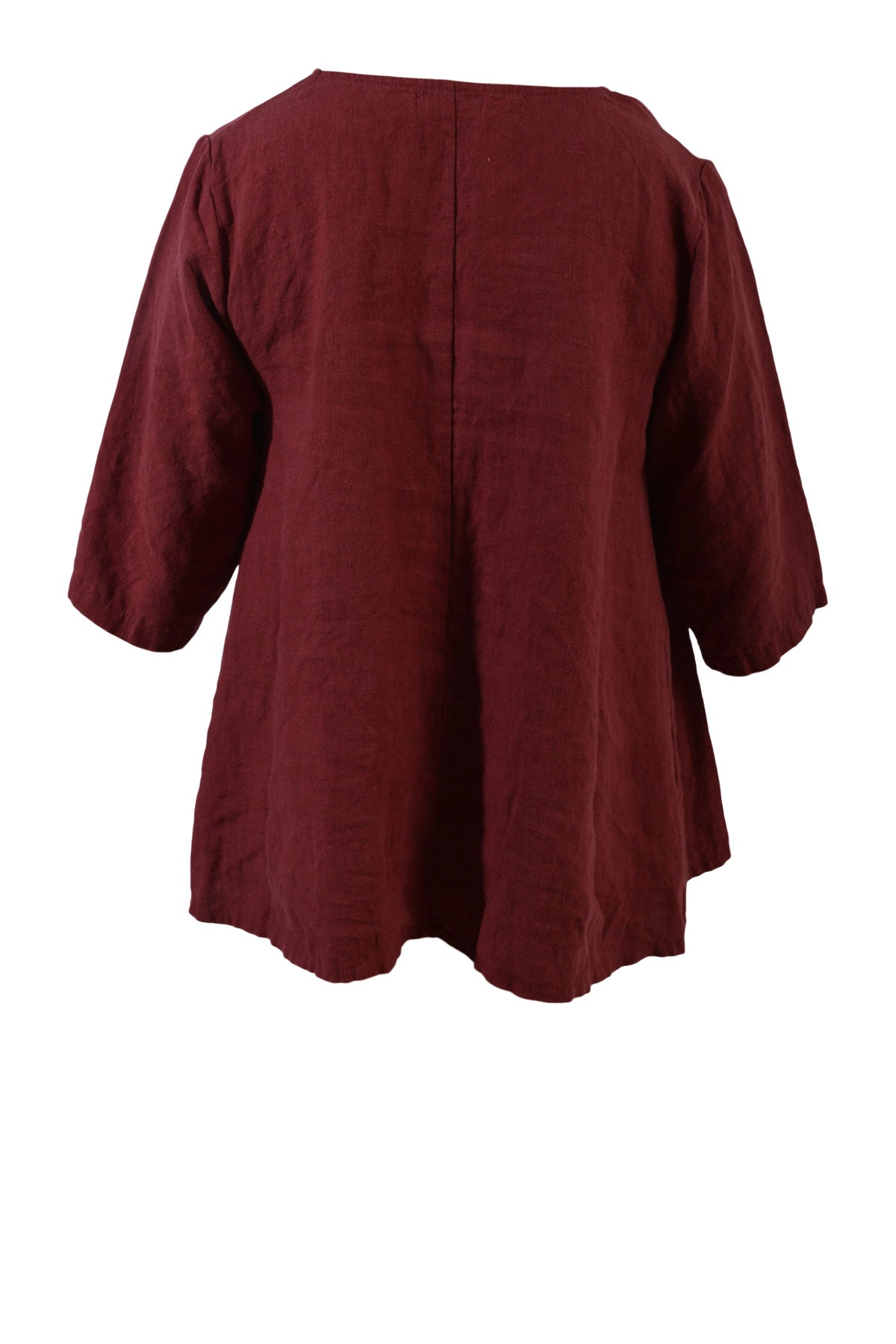 Thing bluse i hør 7022, Wine