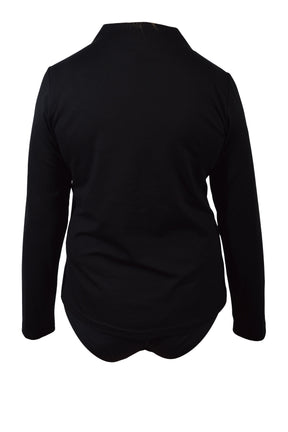 My Soul Cartoon bluse 0149, Plain Black