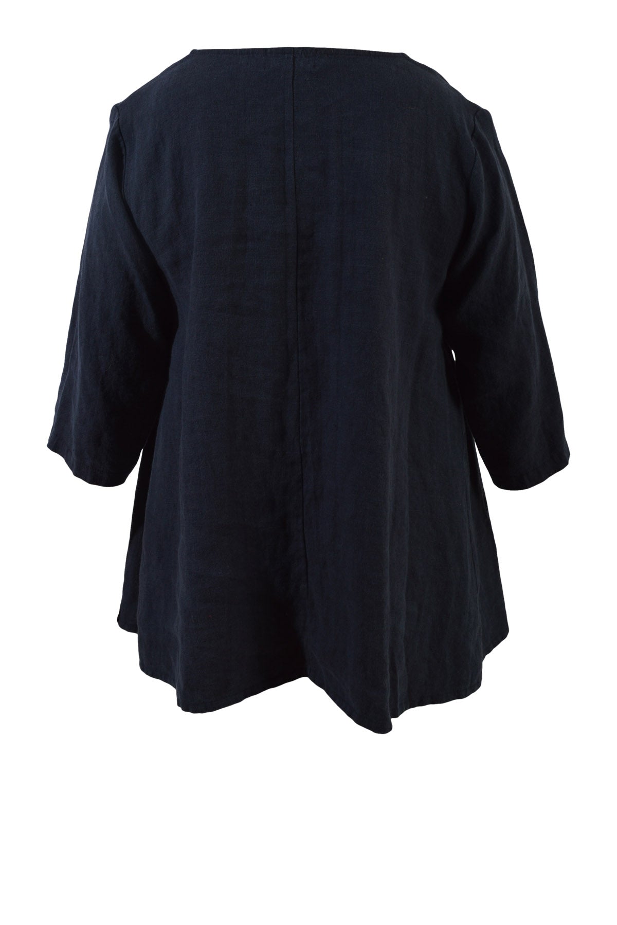 Thing bluse i hør 7022, Navy