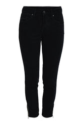 Jonny Q jeans TERRY Rock Velvet P1460B, Black