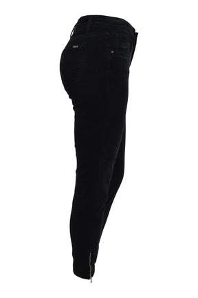 Jonny Q jeans TERRY Rock Velvet P1460B, Black