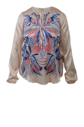 Charlotte Sparre  String Shirt 3358 Margot, Blue/red