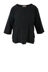 Thing bluse i fløjl 7033, Anthracite