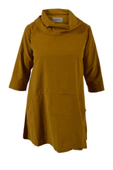 Thing tunika i fløjl 7034, Ochre