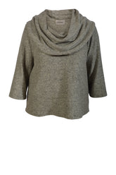 Thing strikbluse 7102, Silver