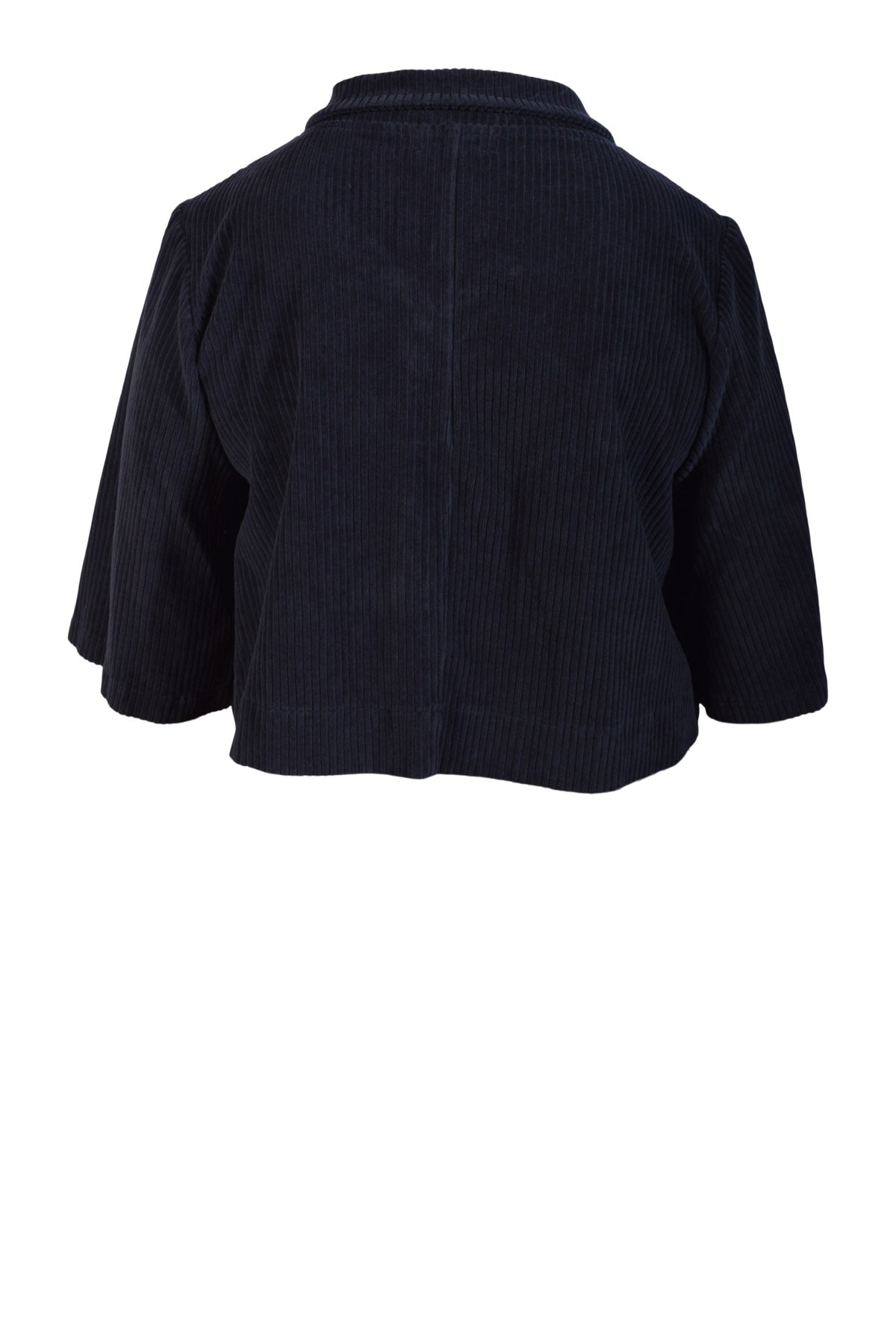 Thing kort jakke i fløjl 7045, Navy