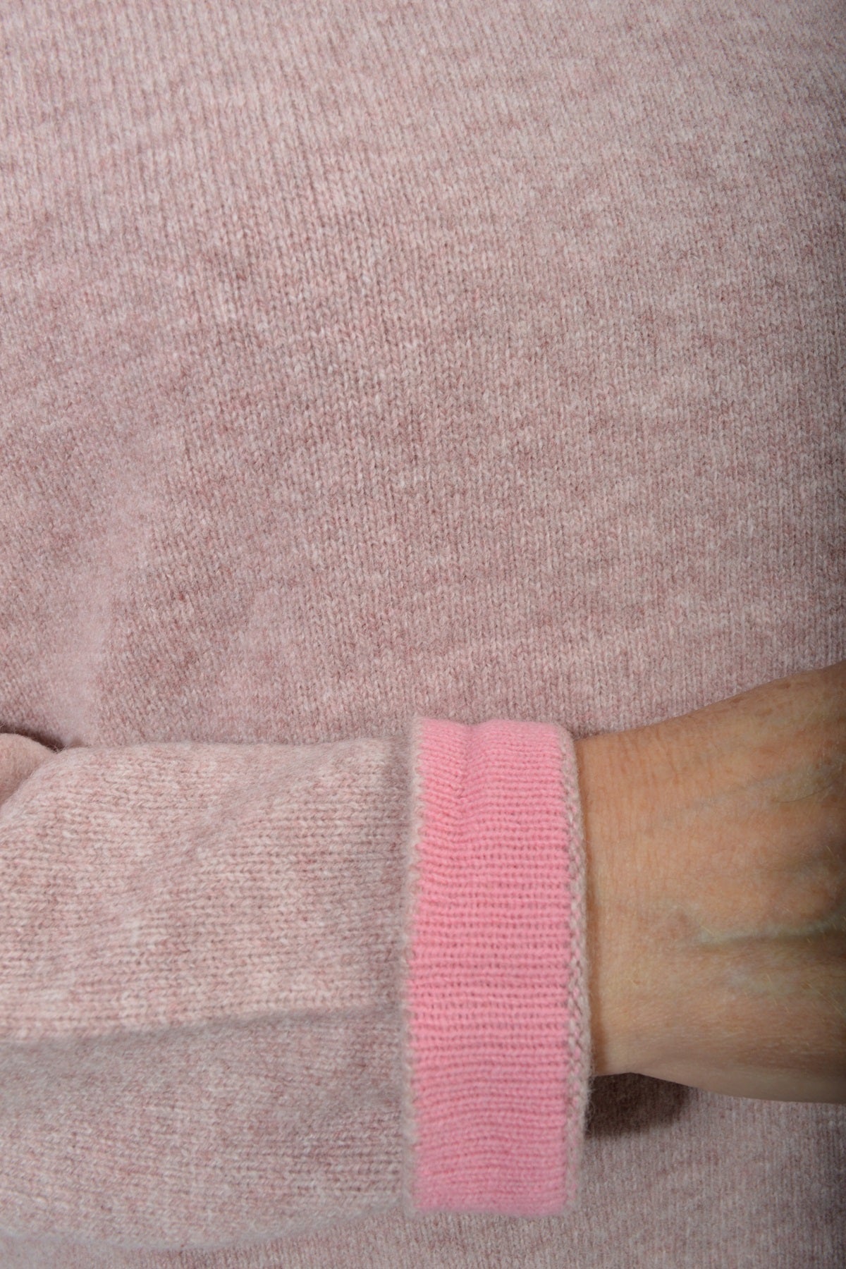 Nature of Knitwear MOKKA Pullover, Rose