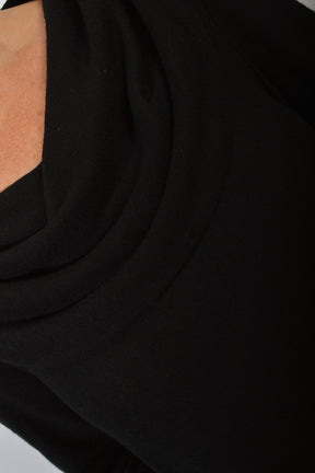 Thing strikbluse 7102, Black