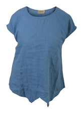 Thing bluse i hør 6935, Moonstone