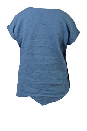 Thing bluse i hør 6935, Moonstone