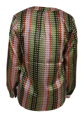 Charlotte Sparre Spark Blouse 3206, Dotty Green