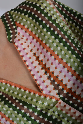 Charlotte Sparre Spark Blouse 3206, Dotty Green