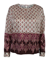 Charlotte Sparre Fold Neck 3240, Reine Brown