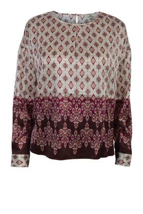 Charlotte Sparre Fold Neck 3240, Reine Brown
