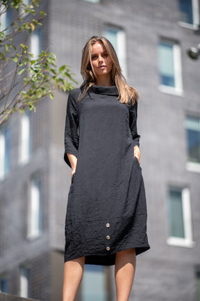 Bøjle 122 - E Avantgarde kjole 14044, Black