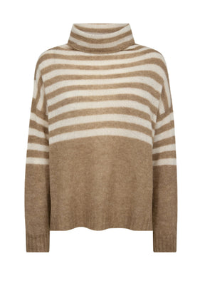 Gossia AmbrosiaGO Sweater, Nugga/Off-white