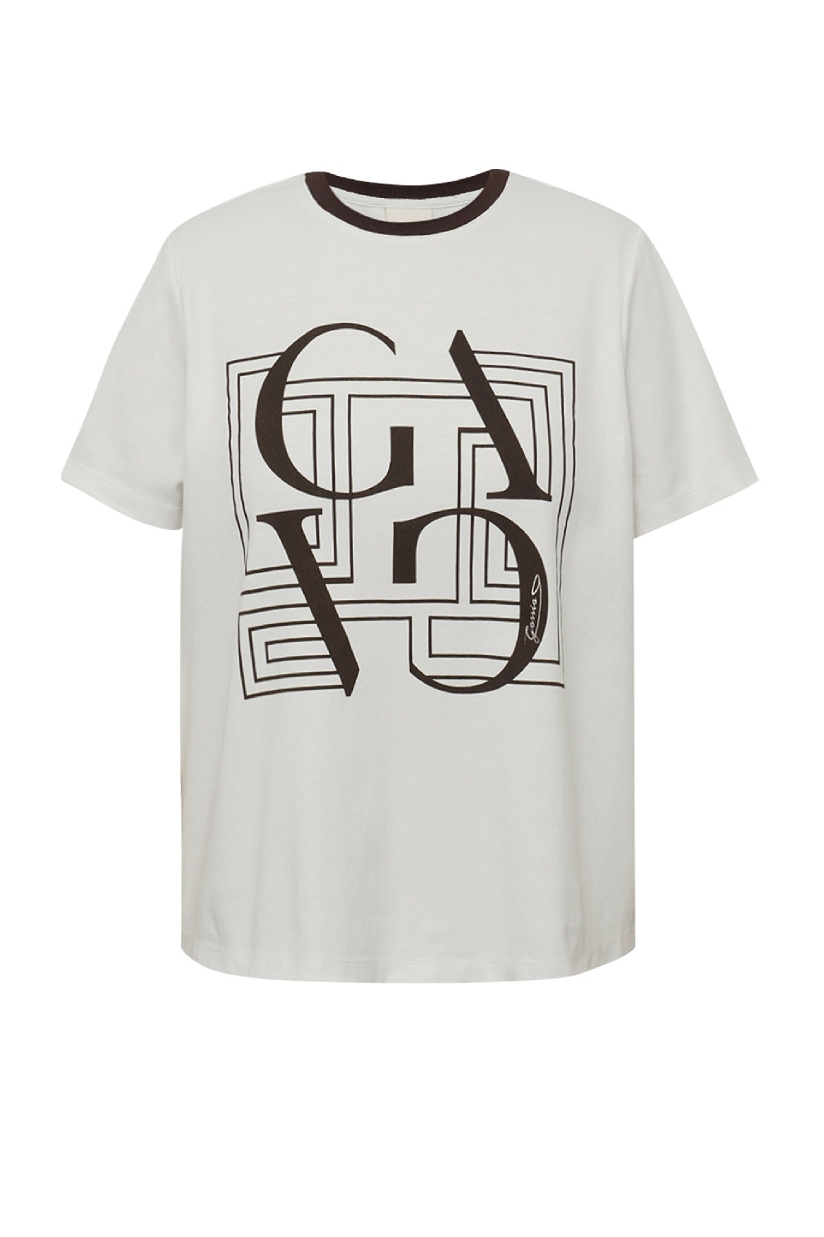 Gossia BasGO Tee, Creme