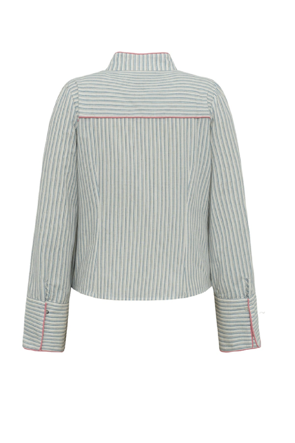 Gossia NicoGO Go Shirt, Off-white Blue Striped