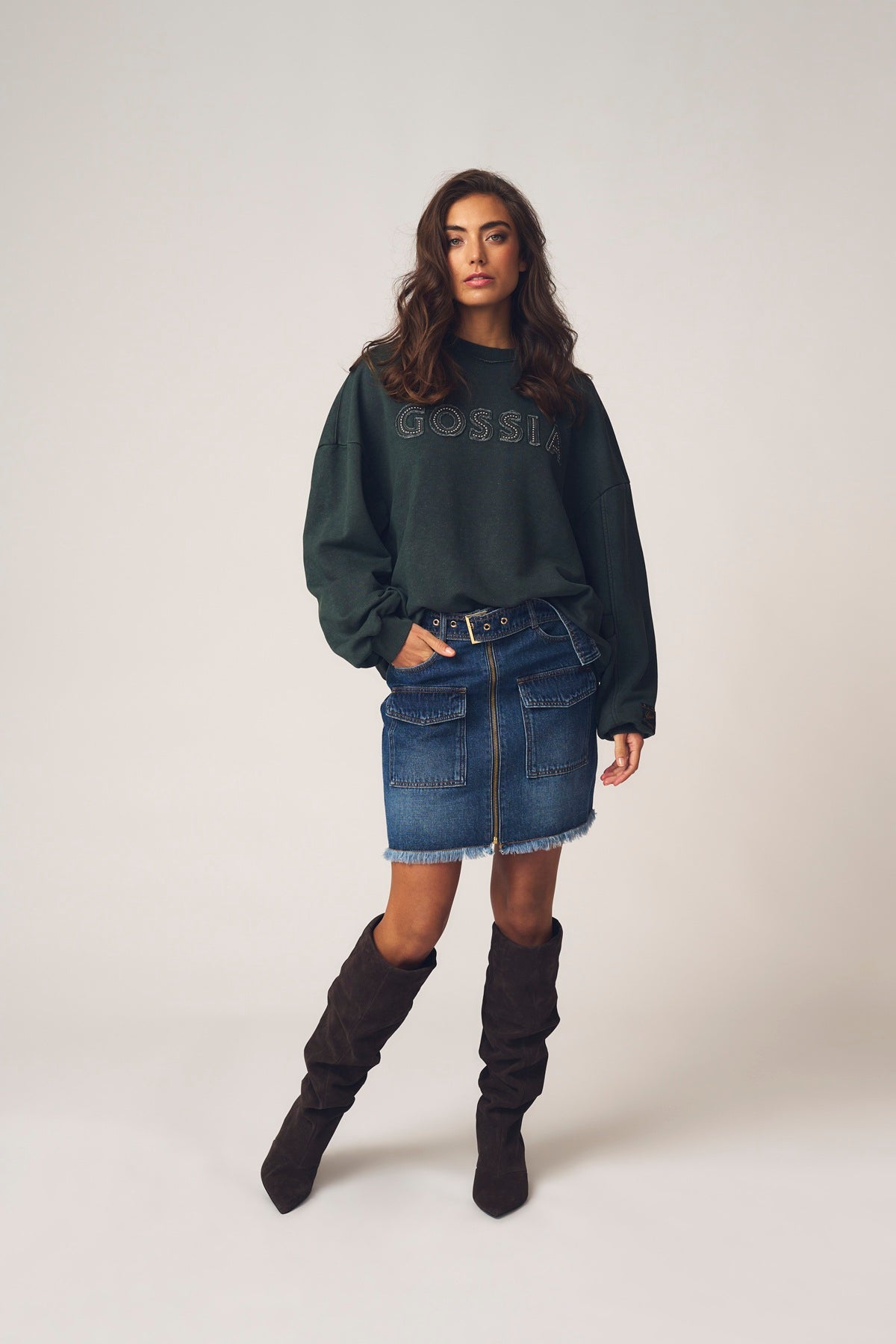 Gossia LyzetteGO Sweat, Black washed