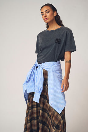 Gossia FleurGO Skirt, Brown checks