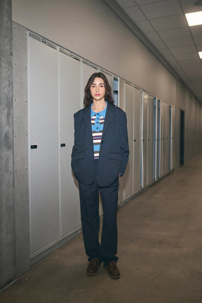 Humble by Sofie PILOUHBS BLAZER, Blue grey combi