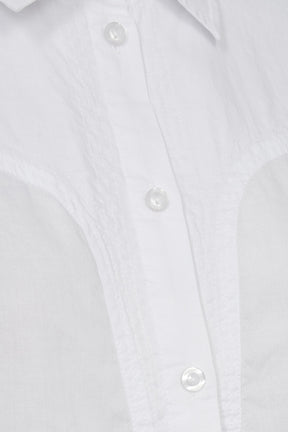 Pieszak Whitney Boheme SS Shirt, Optical white
